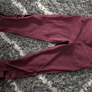 MPG Maroon Activewear Leggings